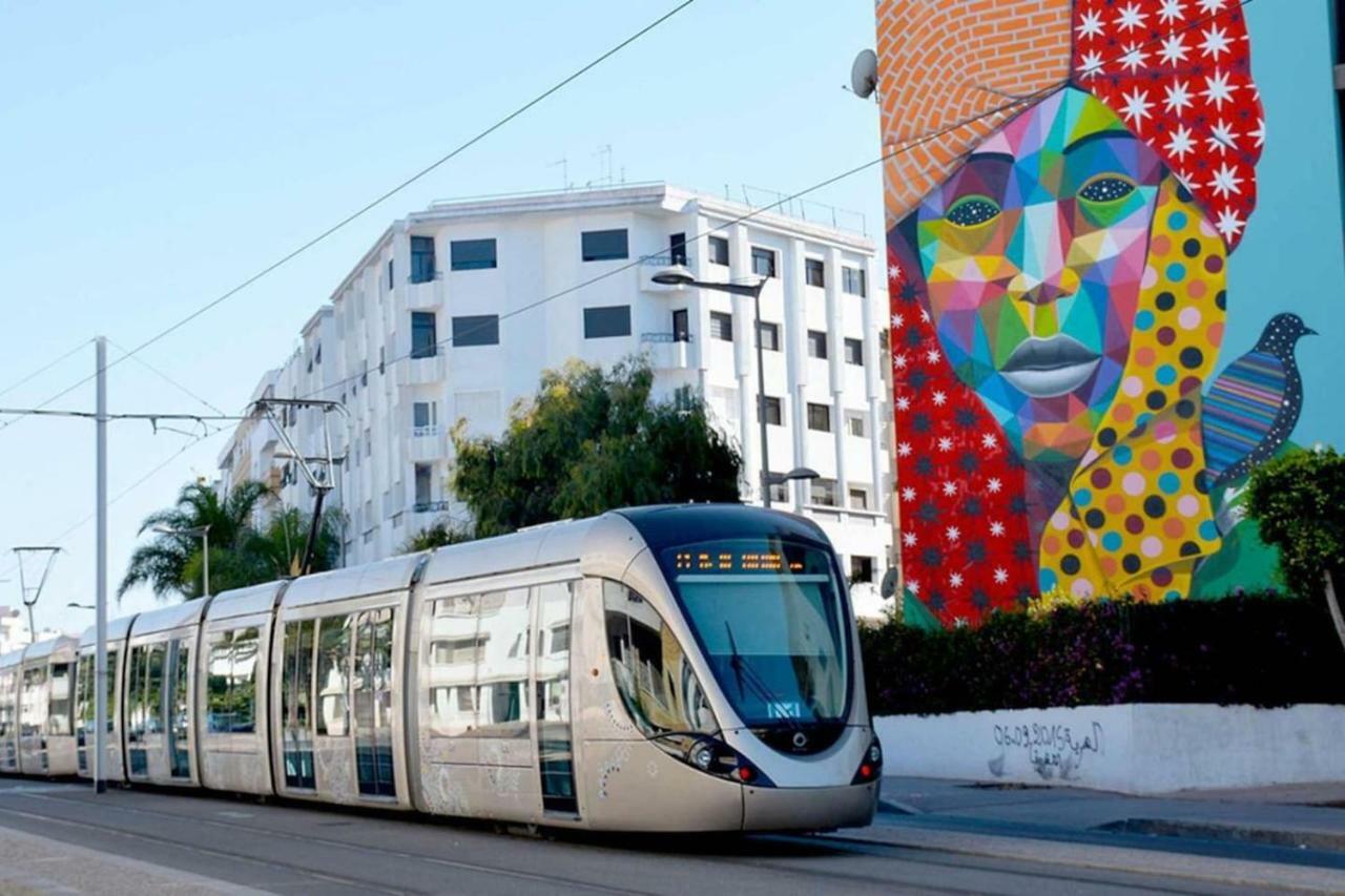 Beau Studio A Rabat Calme Et Securiseアパートメント エクステリア 写真